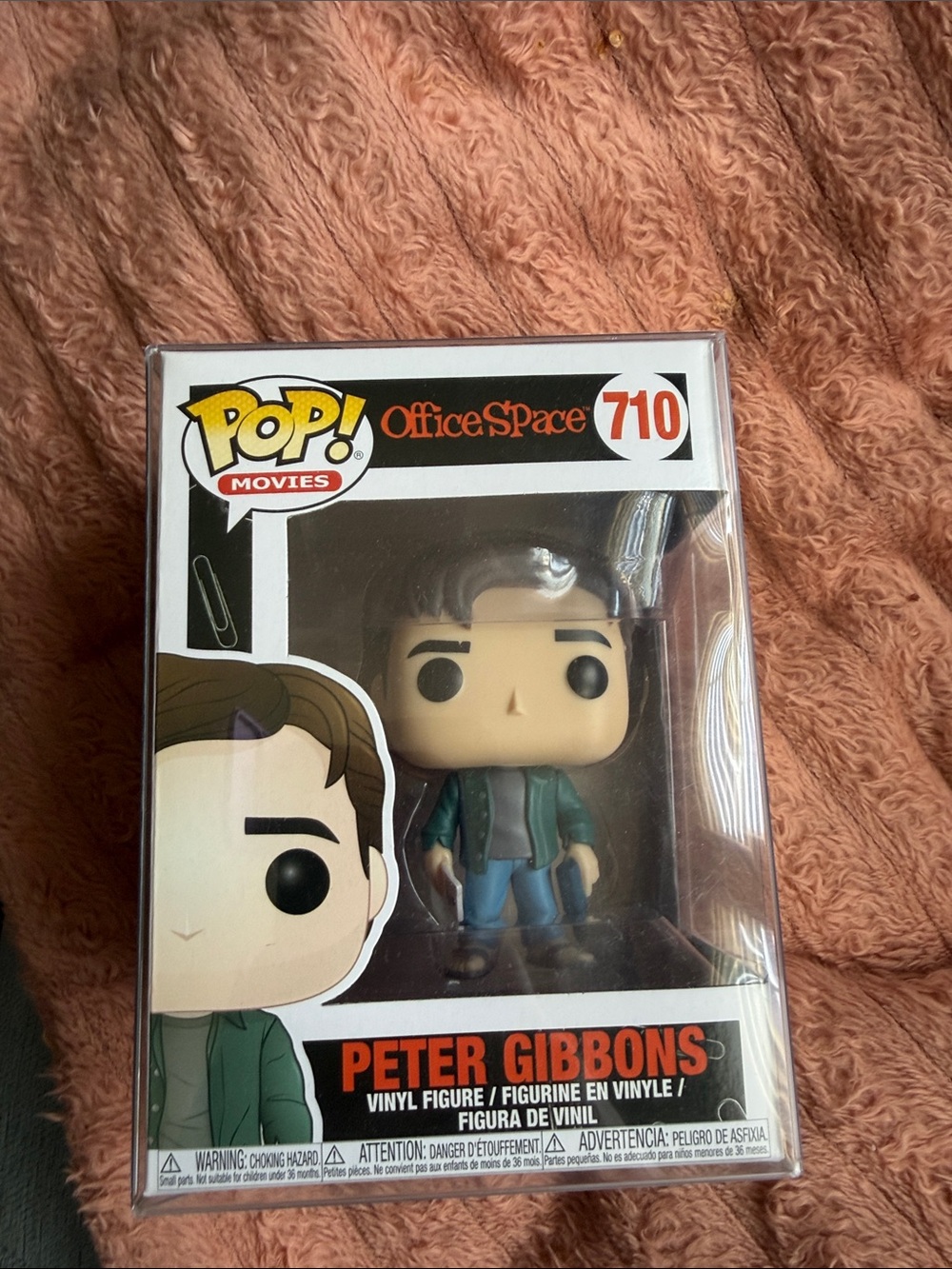 Funko Peter Gibbons Pop! Vinyl Figure - Green Jacket, Blue Pants